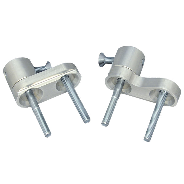 Woodcraft 2012-16 Kawasaki 650R Frame Slider Base Kit (pucks sold separately)
