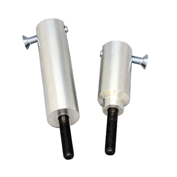 Woodcraft 1999-02 Suzuki SV650 Frame Slider Kit (pucks sold separately)