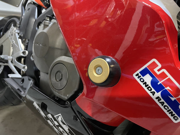 Woodcraft 2003-06 Honda CBR600RR Frame Slider Kit with pucks