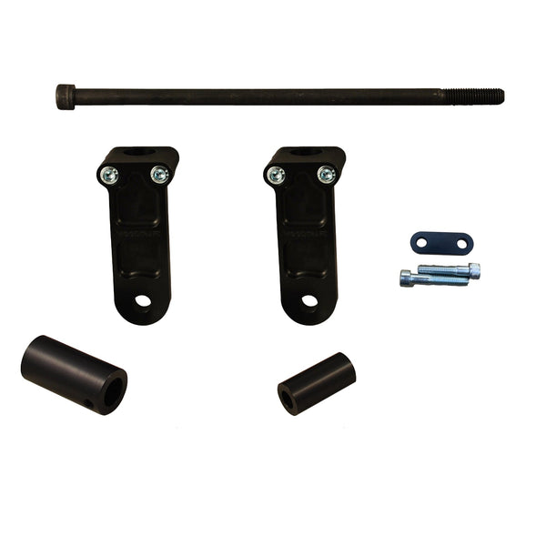 Woodcraft Ducati Hypermotard 950 Frame Slider Base Kit (pucks sold separately)