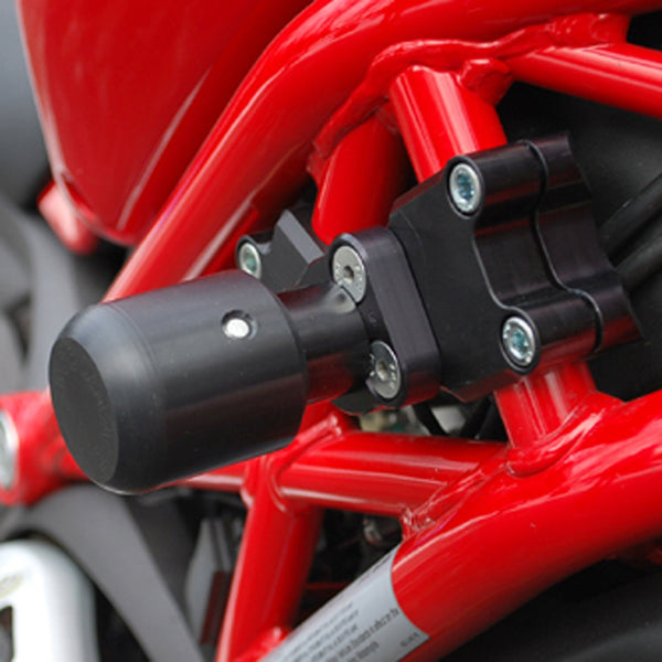 Woodcraft Ducati Monster 696/796/1100 Frame Slider Kit with pucks