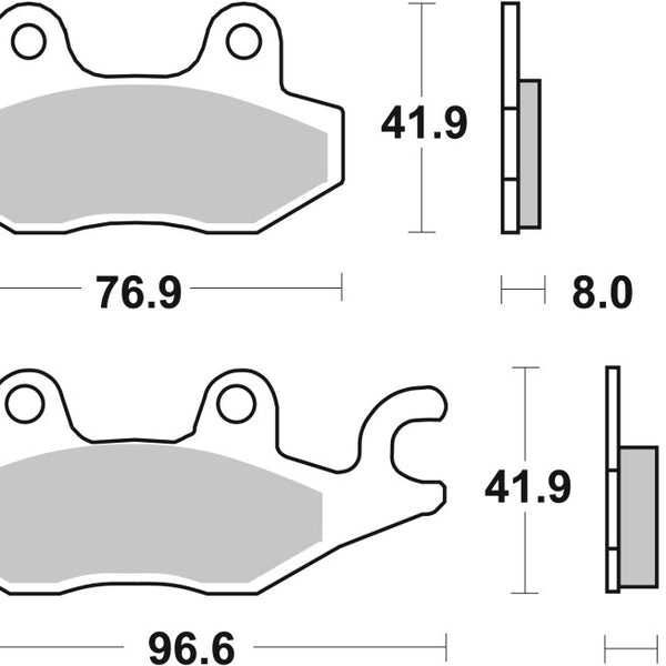 Brembo Brake Pads (07YA20SP)