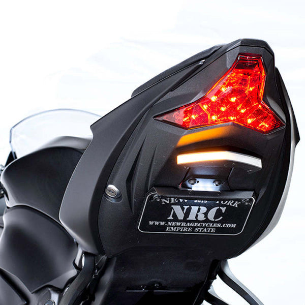 New Rage Cycles 2024 Kawasaki ZX-6R Fender Eliminator Kit Tucked — ZX6R-FE-T-24