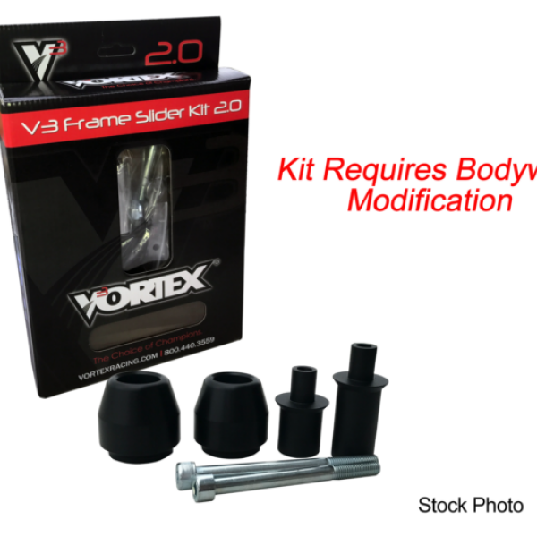 Vortex 13-16 Ducati Monster 821 V3 2.0 Frame Slider Kit — Modification Required (SR207)