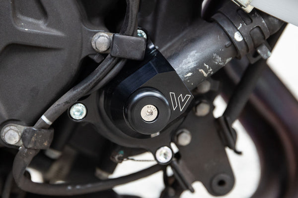 Woodcraft Kawasaki Ninja 400, Z400 Water Pump Cover w/Puck