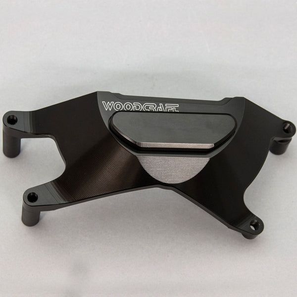 Woodcraft 2014-20 Yamaha FZ09/FJ09/XSR900 RHS Clutch Cover Protector w/ Skid Pad