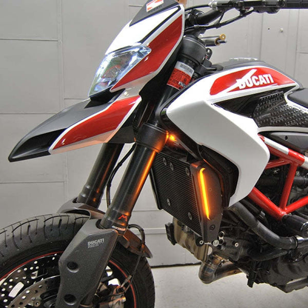 New Rage Cycles 13-19 Ducati Hypermotard 939/821 Front Turn Signals — HYPER-SMS