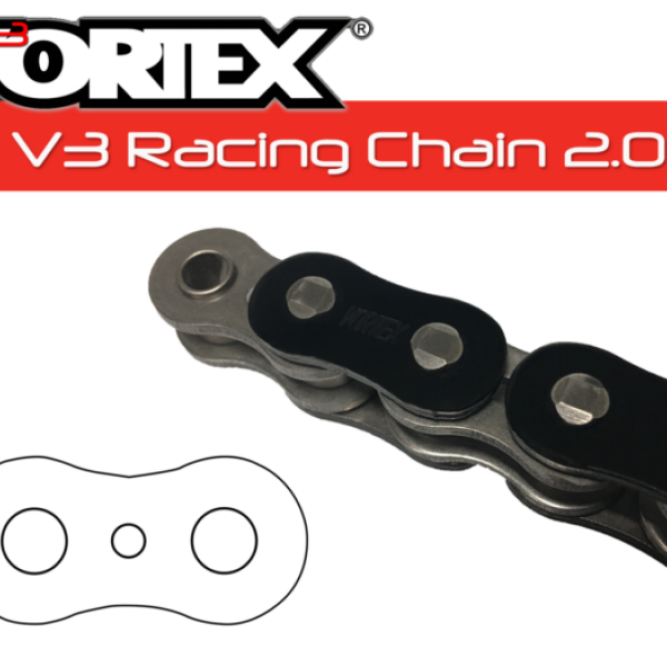 Vortex V3 2.0 Chain 530SX3 — Black (530SX3)