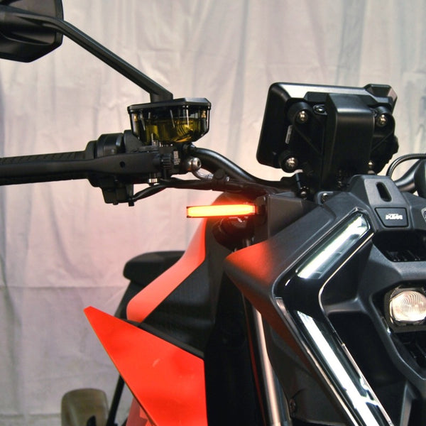 New Rage Cycles 24+ KTM 990 Duke Front Turn Signals — 990-FB-US
