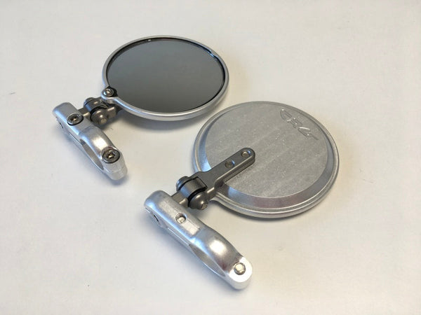 CRG Hindsight Folding 3 in. Round Bar-End Mirror Right