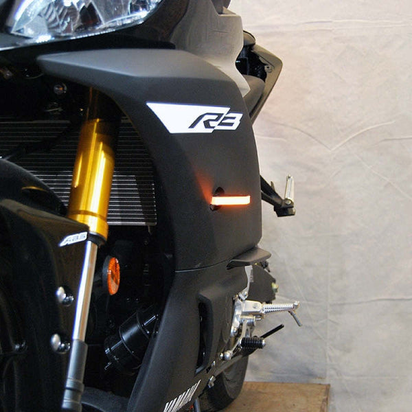 New Rage Cycles 19-24 Yamaha YZF-R3 Front Turn Signals — R3-FB