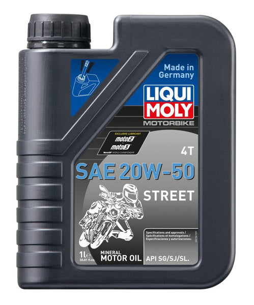 Liqui Moly Motorbike 4T Street — 20W-50