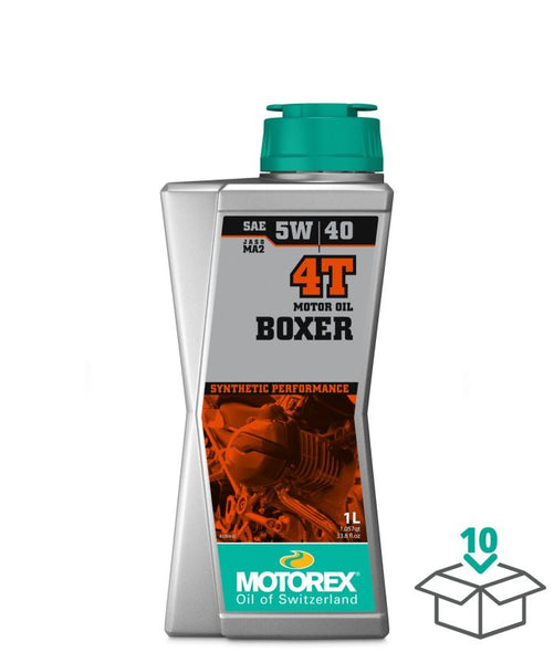Motorex Boxer 4T — 5W-40 JASO MA2