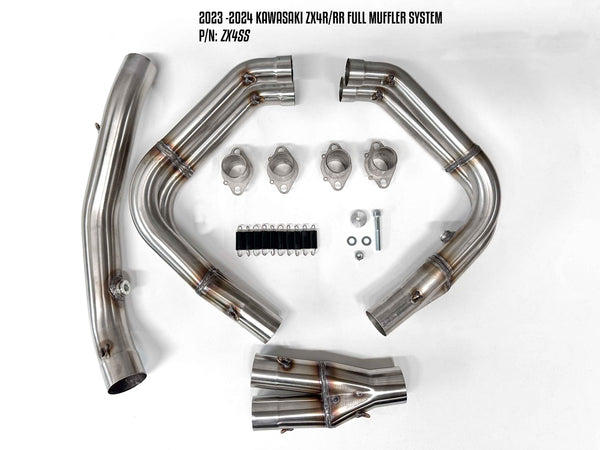 Hindle Kawasaki ZX-4RR Header Front Section Evo/Megaphone