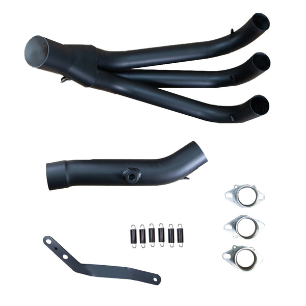 Hindle Yamaha XSR900 2017 Front Section Mega/Evo Megaphone , Black