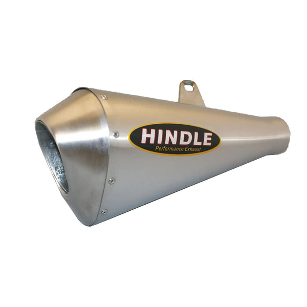 Hindle Evo Megaphone Yamaha FZ07 2015-17, Yamaha MT07 2018-20, Yamaha XSR700 2018-20 Stainless Steel