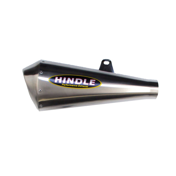 Hindle Evo Megaphone Triumph 765 Street Triple 2017-20 Stainless Steel