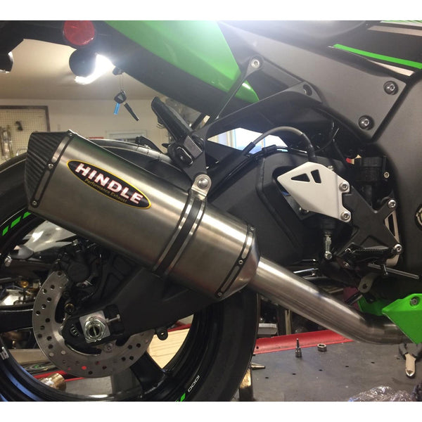 Hindle Evolution Slip-on System Kawasaki ZX10 2016-20
