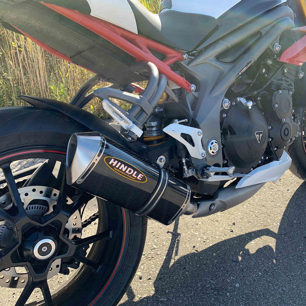 Hindle 2013-16 Triumph Street Triple Evolution Slip-on System