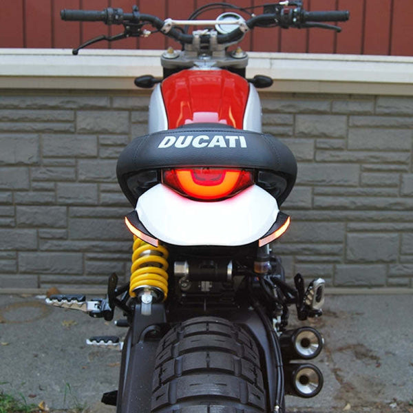 New Rage Cycles 17+ Ducati Scrambler Desert Sled Fender Eliminator Kit — SLED-FE