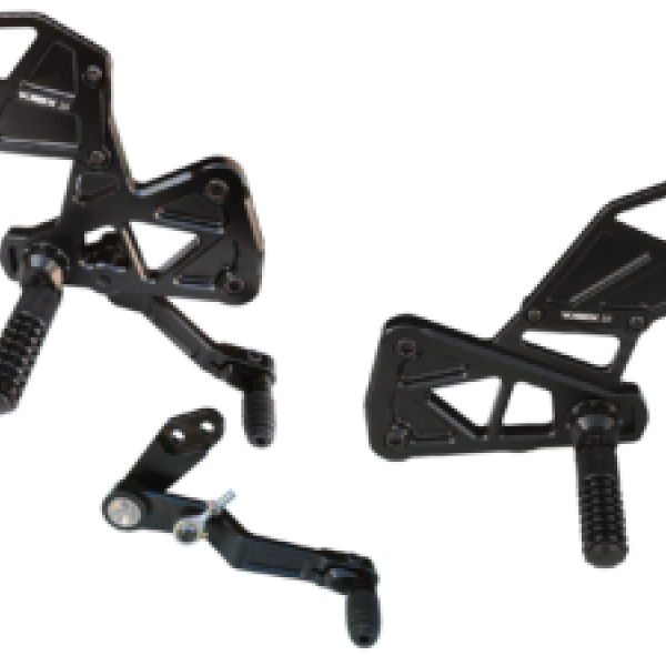 Vortex Rearsets Replacement Rear — Black (RS591K)