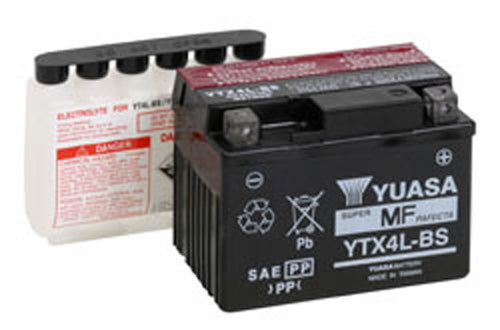 Yuasa YTX4L-BS Maintenance-Free AGM Battery