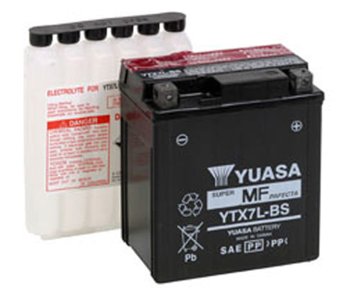 Yuasa YTX7L-BS Maintenance-Free AGM Battery