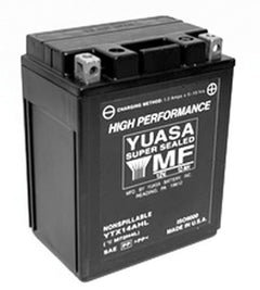 Yuasa YTX14AHL Factory Activated AGM Battery