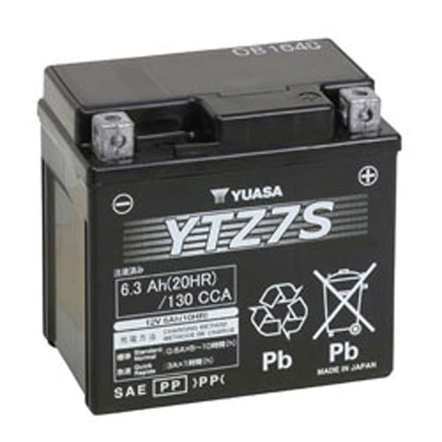 Yuasa YTZ7S Factory Activated AGM Battery