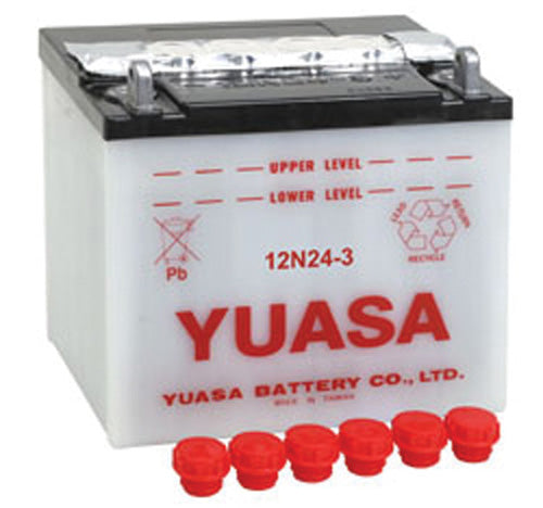 Yuasa 12N24-3 Conventional Battery