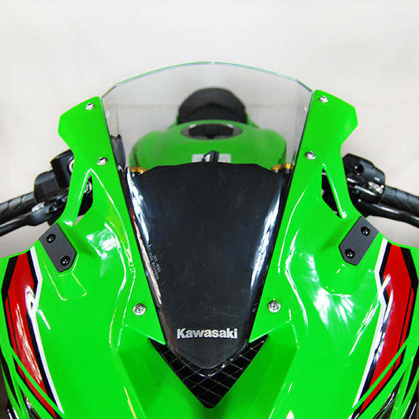 New Rage Cycles 23+ Kawasaki ZX-4R Mirror Block Off Plates — ZX4-MBO