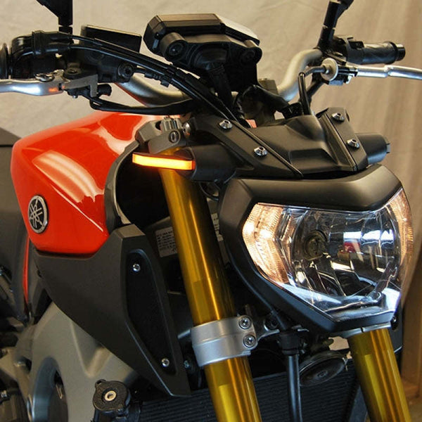 New Rage Cycles 14-16 Yamaha FZ-09/ MT-09 Front Turn Signals — FZ09-FB