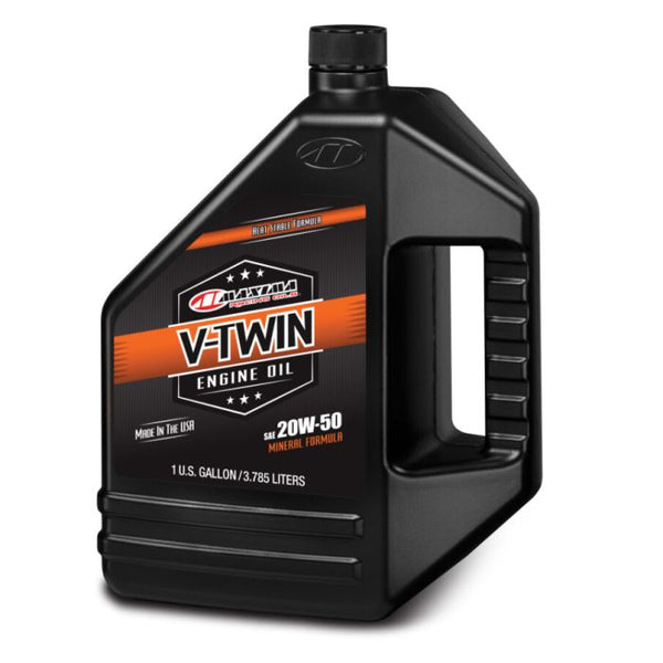 Maxima V-Twin Mineral 20W-50 (1 Gallon)