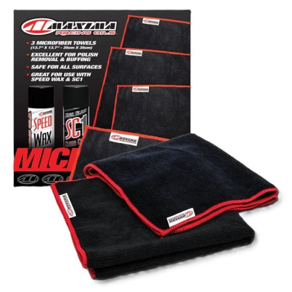 Maxima Microfiber Towels — 3 Pack