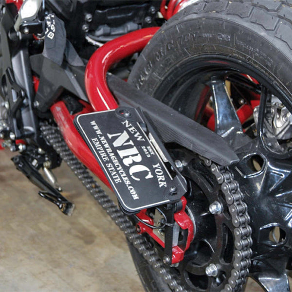 New Rage Cycles 19+ Indian FTR 1200 Side Mount License Plate — FTR-SIDE