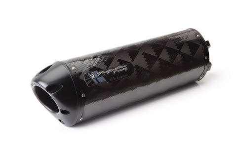 Two Brothers M-2 Black Series Full Exhaust System (Carbon Fiber) — Kawasaki