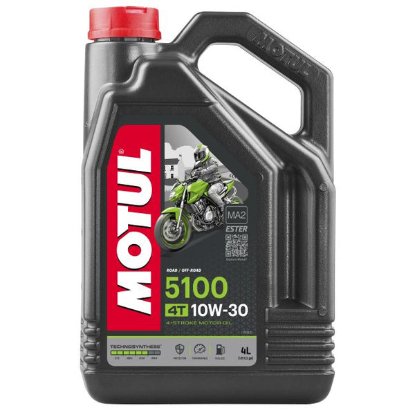 Motul 5100 4T Semi-Synthetic — 10W-30 (4L)