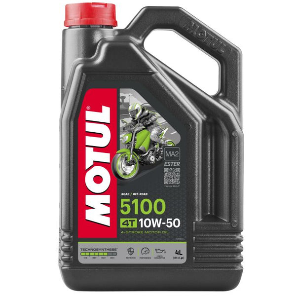 Motul 5100 4T Semi-Synthetic — 10W-50 (4L)