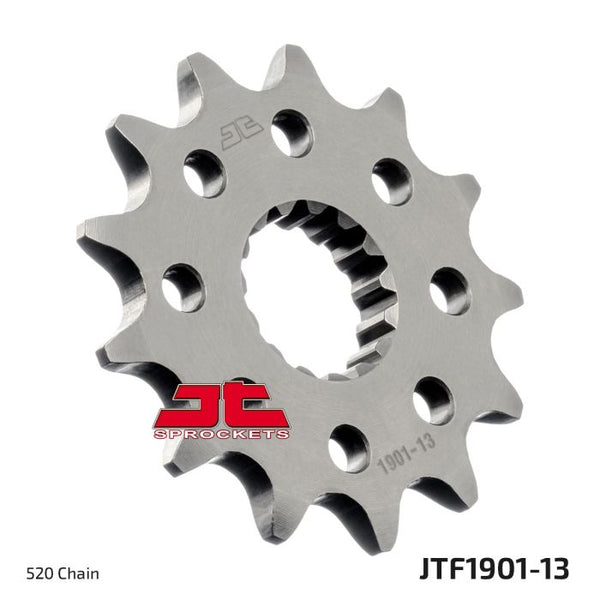 JT Sprockets 520 Steel Front Sprocket, 13T (JTF1901.13)