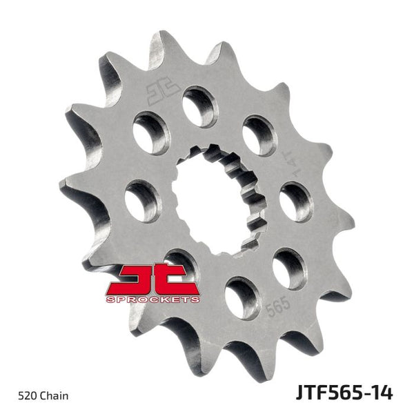 JT Sprockets 520 Steel Front Sprocket, 14T (JTF565.14)