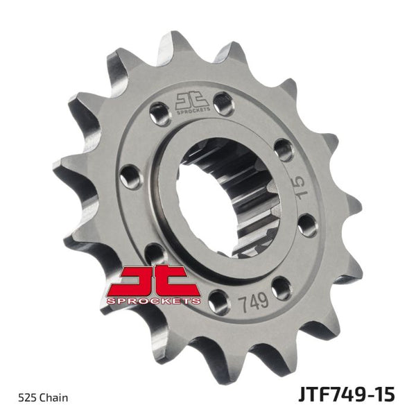 JT Sprockets 525 Steel Front Sprocket, 15T (JTF749.15)