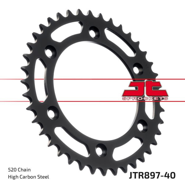JT Sprockets 520 Steel Rear Sprocket (JTR897)