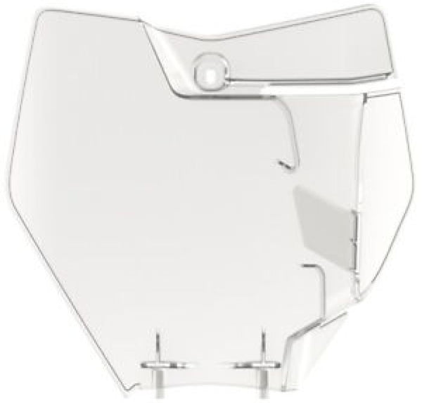 Polisport Number Plate - Clear (8666400005)