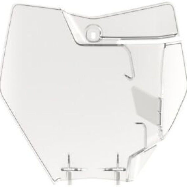 Polisport Number Plate Ktm — Clear