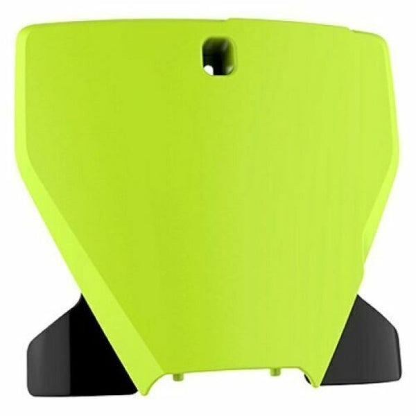 Polisport Number Plate - Yellow Flo/Black (8666500003)