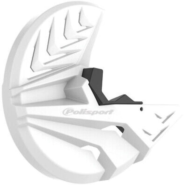 Polisport DISK & Bottom Fork Protector White/black — Beta RR (2013-2019)