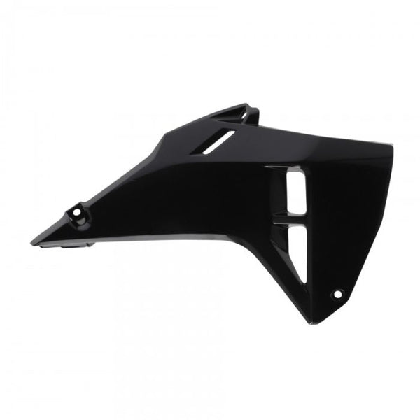 Polisport Replica Plastic Radiator Scoops — Black