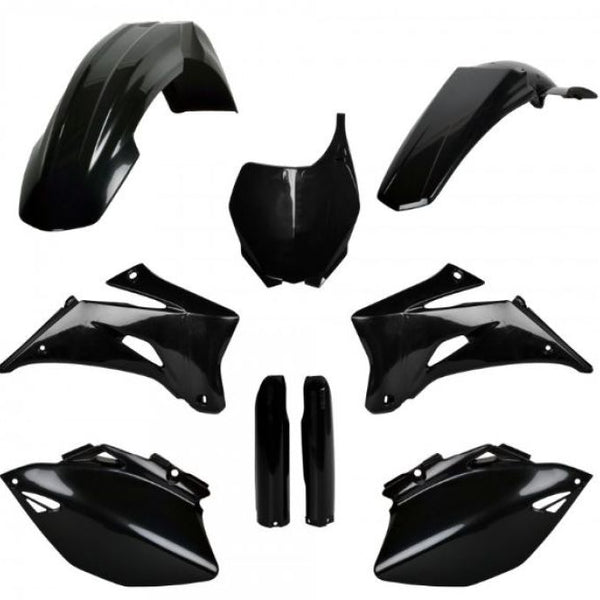 Polisport Replica Plastic Kit,full Kit Yamaha — Black