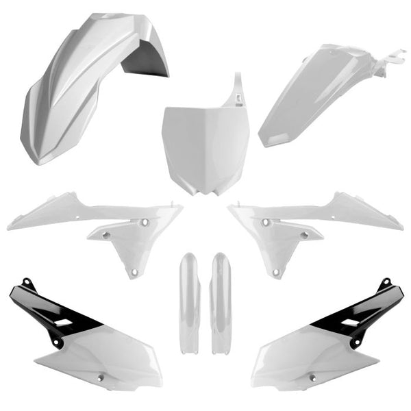 Polisport Replica Plastic Kit - White (91403)