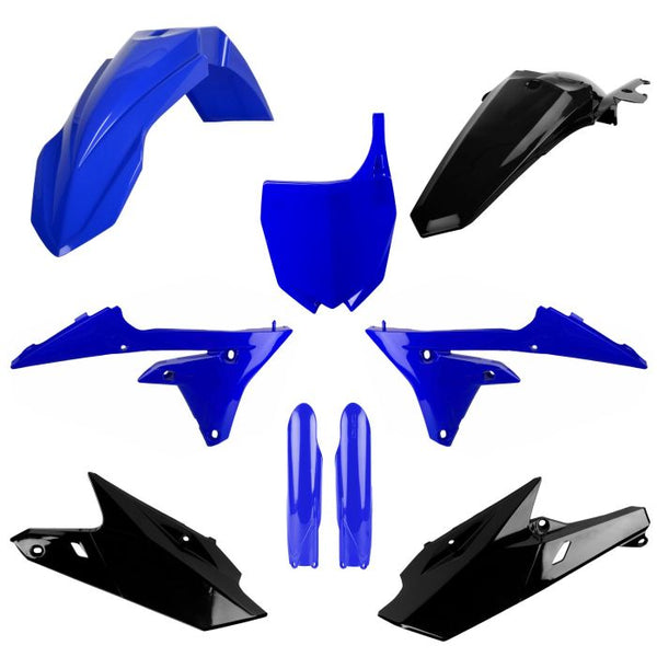 Polisport Replica Plastic Kit - Blue / Black (91407)